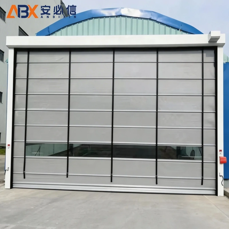 保定市软帘堆积门